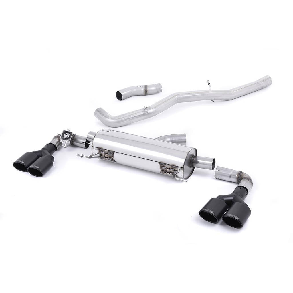 MILLTEK SSXAU493 Cat-back Black Oval AUDI S1 2.0 TFSI quattro Photo-0