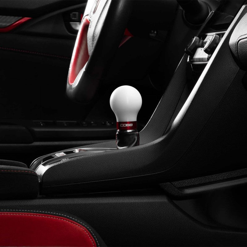 COBB 2H1360-W Gear Knob (white) for HONDA Civic Type R (FK8) 2017-2021 Photo-3
