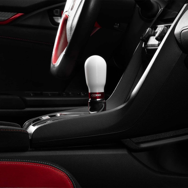 COBB 2H1370-W Gear Knob (white) for HONDA Civic Type R (FK8) 2017-2021 Photo-3