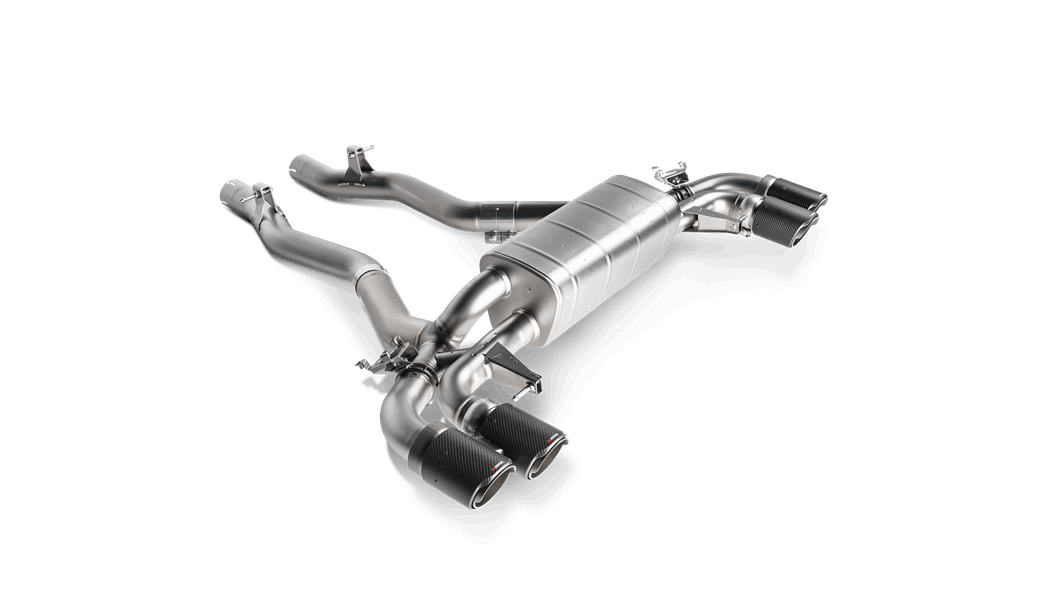 AKRAPOVIC S-BM/T/7H Slip-On Line (Titanium) BMW M5/M5 Competition (F90)-OPF/GPF 2018-2019 ECE Type Approval Photo-1