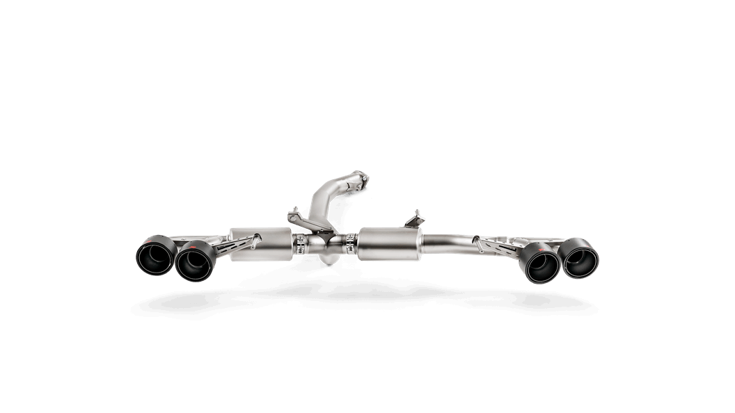 AKRAPOVIC M-NI/T/1H Slip-On Line (Titanium) for NISSAN GT-R (R35) 2008-2024 Photo-0