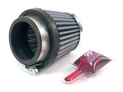 K&N RC-2500 UNIVERSAL Clamp-On Air Filter 1-15/16"FLG, 3"B, 2"T, 2-1/2"L Photo-0