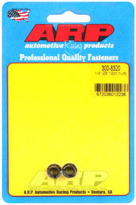 ARP 300-8320 Nut Kit 1/4-28 12pt Photo-0