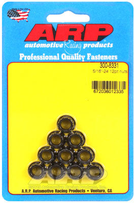 ARP 300-8331 Nut Kit 5/16-24 12pt Photo-0
