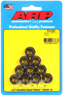 ARP 300-8392 Nut Kit 3/8-24. 1/2 socket. .645 flange OD. 12pt Photo-0
