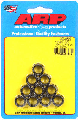ARP 300-8395 Nut Kit 7/16-20. low head. .600 flange OD 12pt Photo-0