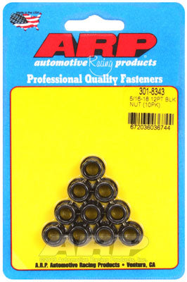 ARP 301-8343 Nut Kit 5/16-18 12pt Photo-0