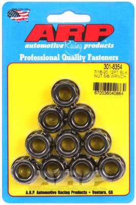ARP 301-8354 Nut Kit 7/16-20 12pt 5/8 wrenching Photo-0