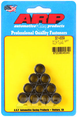 ARP 301-8359 Nut Kit M10 x 1.00 12mm socket 12pt Photo-0