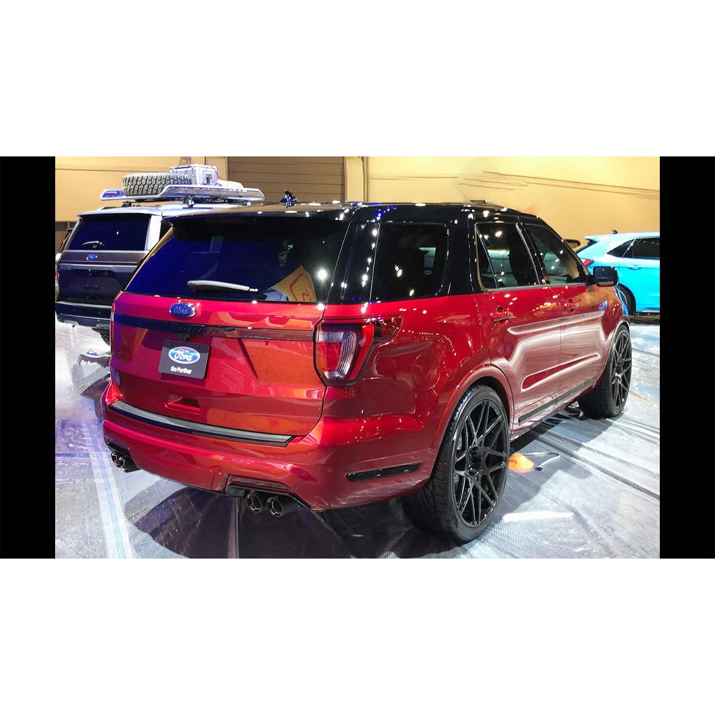BORLA 140765CF Exhaust system "S-TYPE" for FORD EXPLORER SPORT 6.62 "CARBON FIBER TIP Photo-1