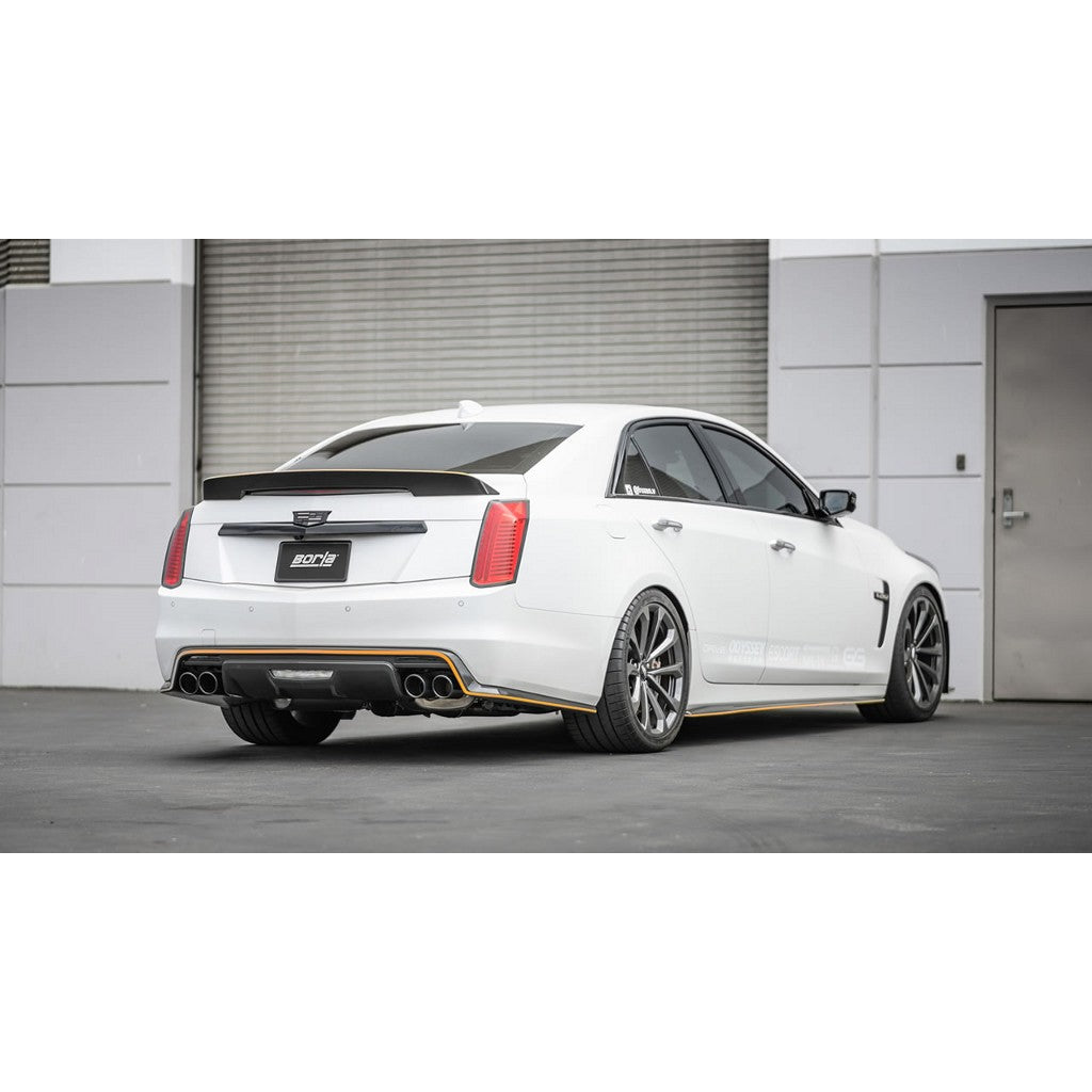 BORLA 140754BC Exhaust system "S-TYPE" for CADILLAC CTS-V 6.2L RD X 6.00 " Photo-1