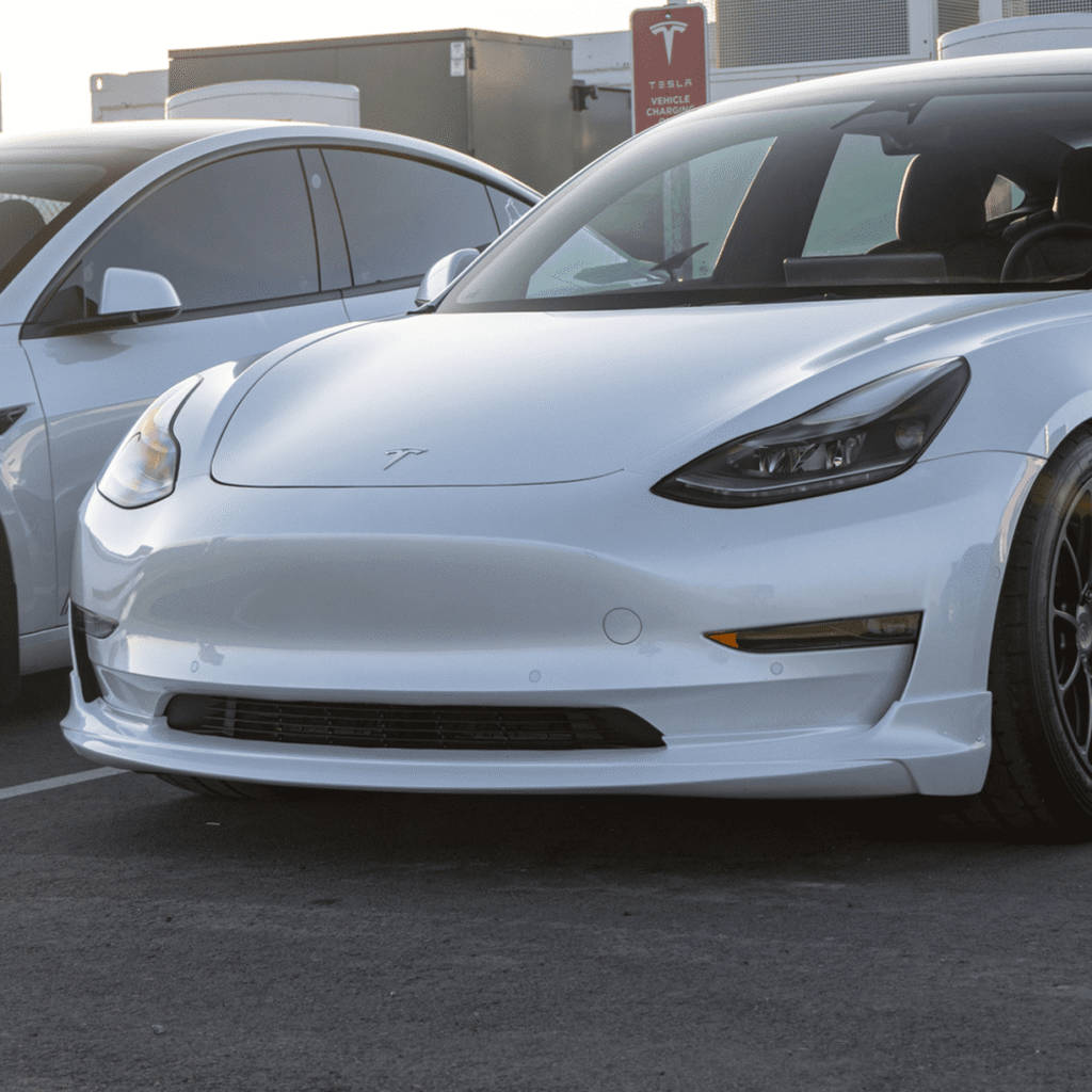 UNPLUGGED PERFORMANCE UP-M3-301-1.1 Front Spoiler Urethane for TESLA Model 3 Photo-0