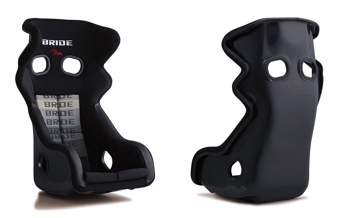 BRIDE H01GSR BUCKET SEAT XERO RS GRADATION LOGO SUPER ARAMID BLACK SHELL Photo-0