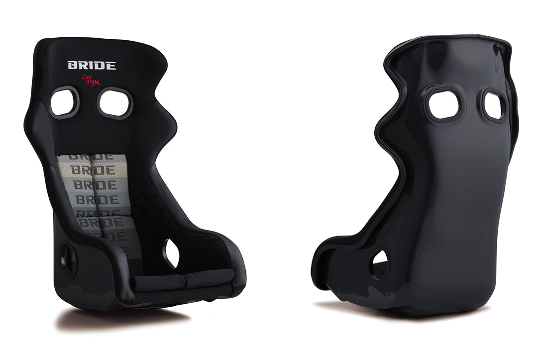 BRIDE H02GSR BUCKET SEAT XERO CS GRADATION LOGO SUPER ARAMID BLACK SHELL Photo-0