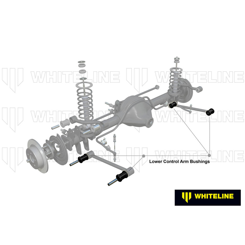 WHITELINE W61002 Rear Trailing Arm - Bushing Kit for Ford Falcon/Fairlane XE-EB Photo-2