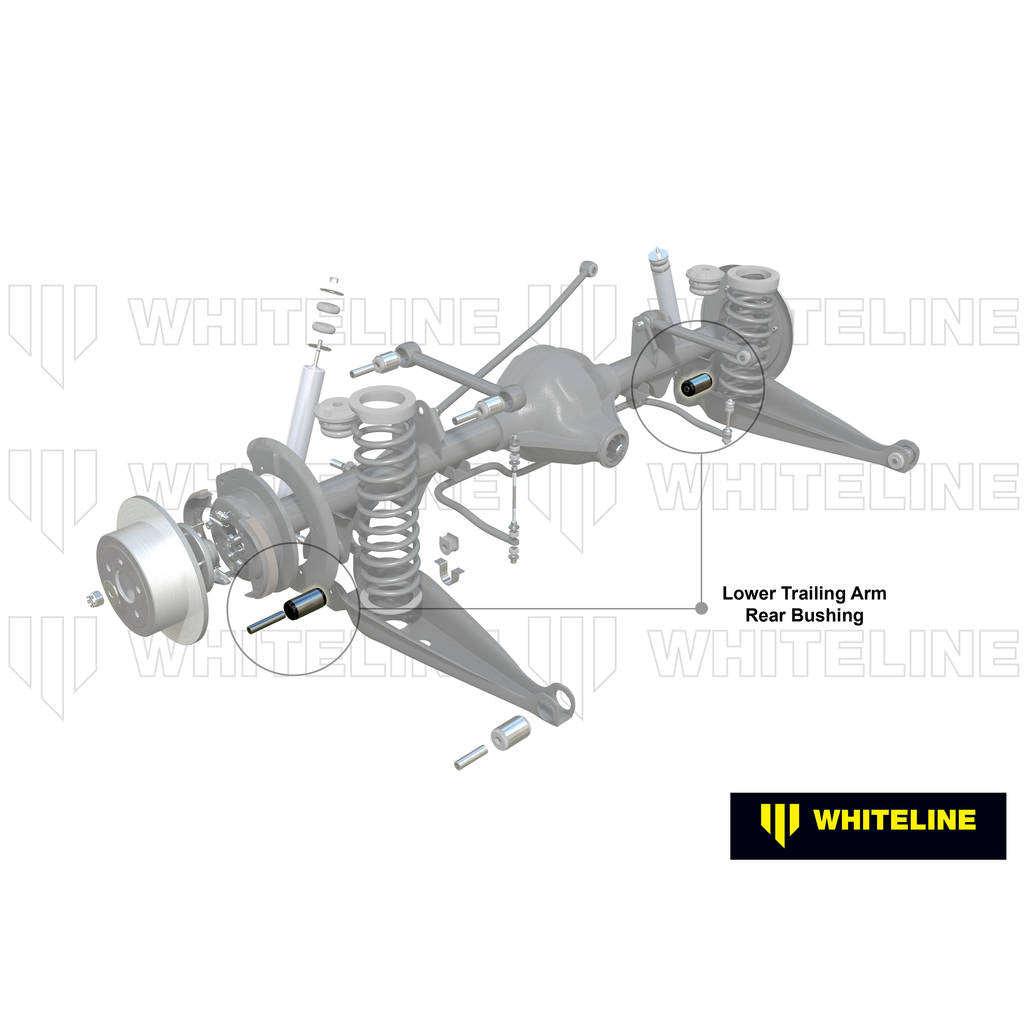 WHITELINE W61079 Rear Trailing Arm Lower - Rear Bushing Kit for Holden Commodore VB-VS/HSV Photo-1