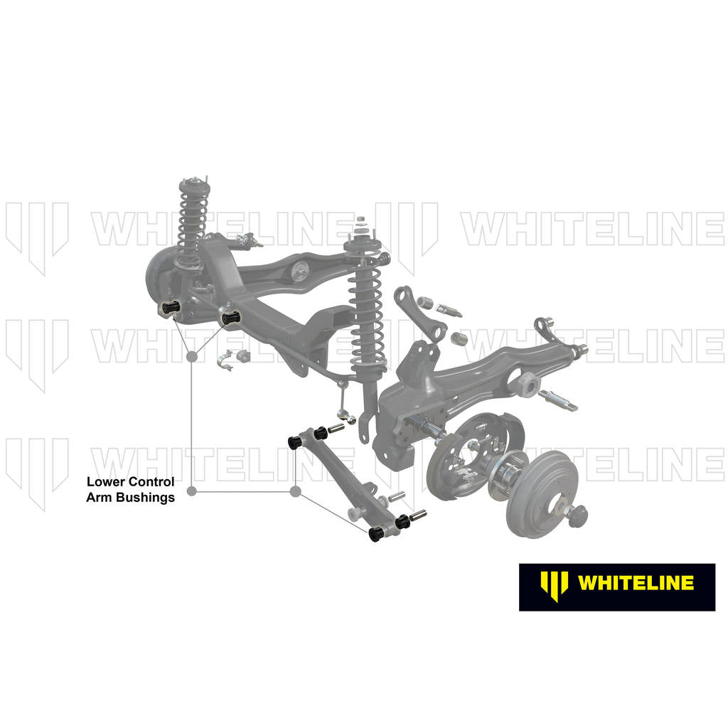 WHITELINE W62009 Control Arm Bushing - Lower Rear Inner/Outer Photo-1