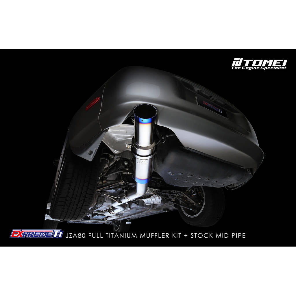 TOMEI TB6090-TY03A FULL TITANIUM MUFFLER KIT EXPREME Ti JZA80 Photo-2