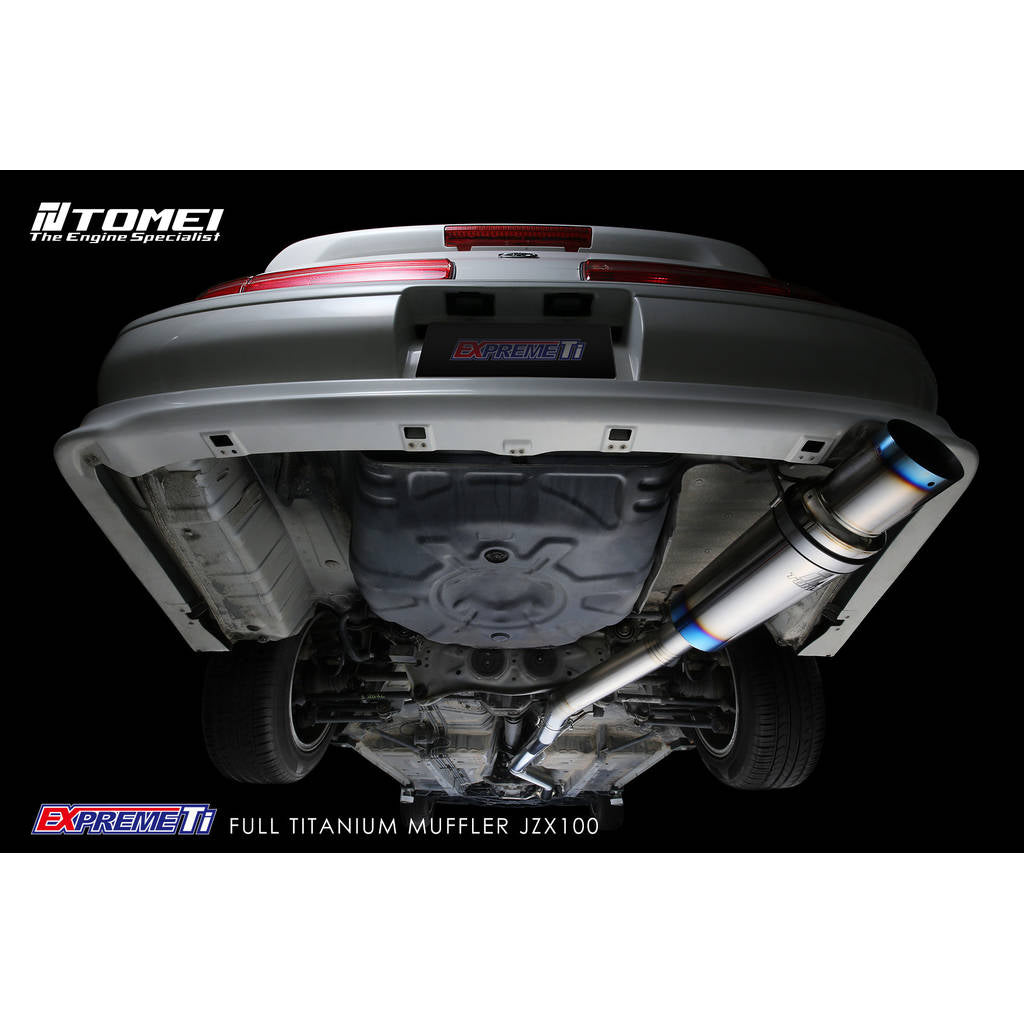 TOMEI TB6090-TY04A FULL TITANIUM MUFFLER KIT EXPREME Ti JZX100 Photo-4