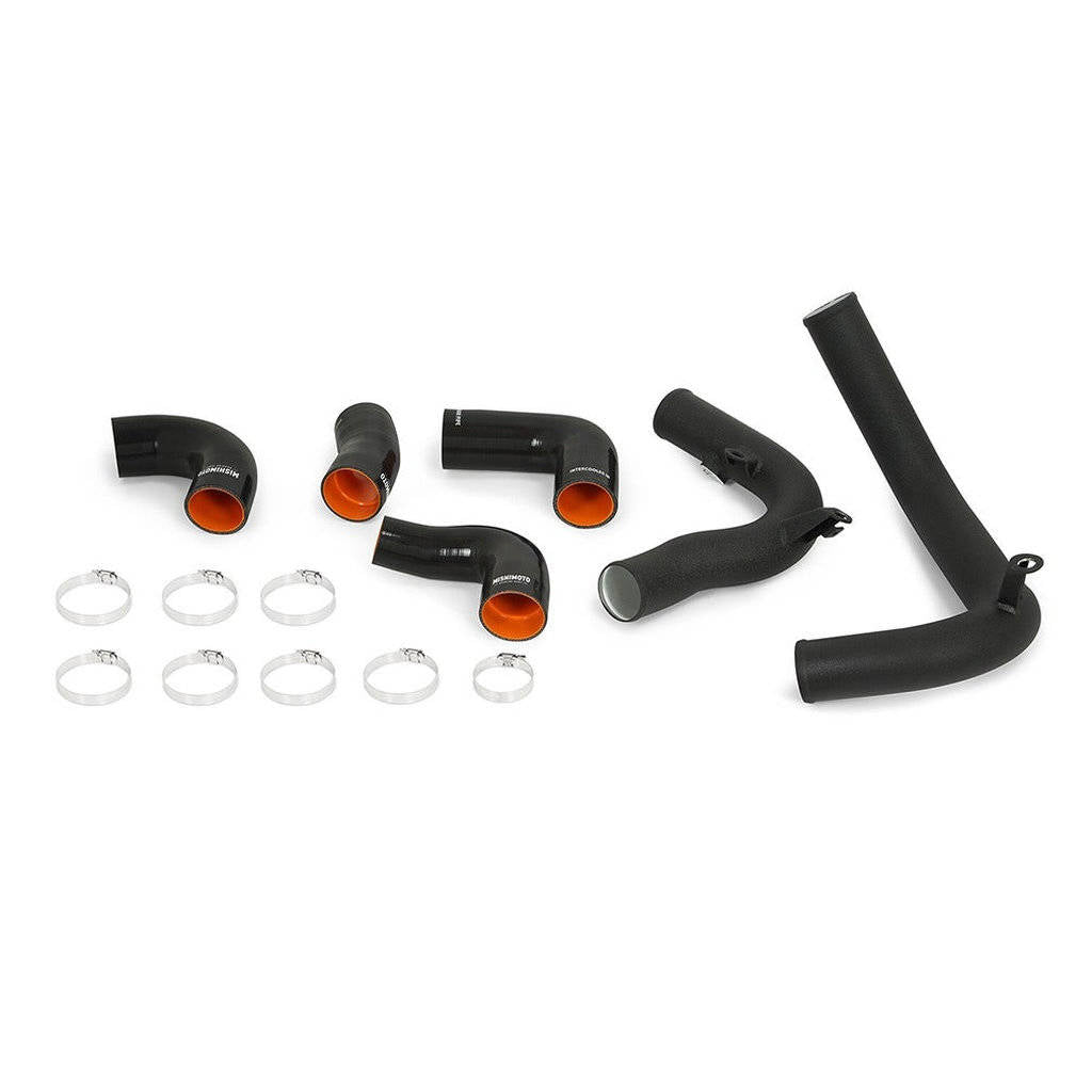 MISHIMOTO MMINT-MK7-15KWBK VW MK7 Golf TSI/GTI/R Performance Intercooler Kit, Wrinkle Black, Photo-6