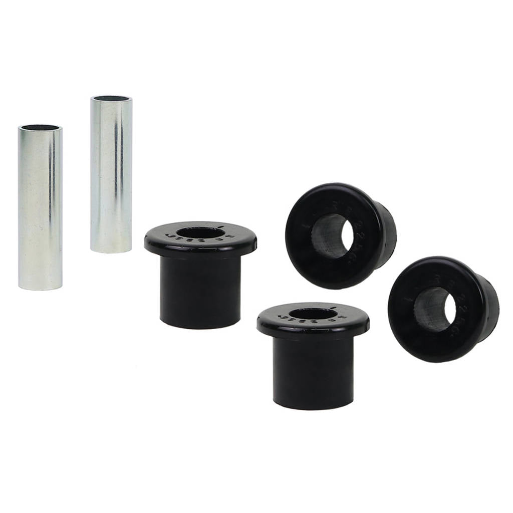 WHITELINE W72256 Rear Leaf Spring - Front/Rear Eye Bushing Kit for Ford F350 4wd Photo-0