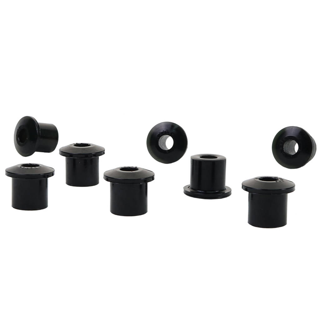 WHITELINE W72318 Rear Leaf Spring - Rear Eye/Shackle Bushing Kit for Jeep Cj5 - Cj8 Photo-0