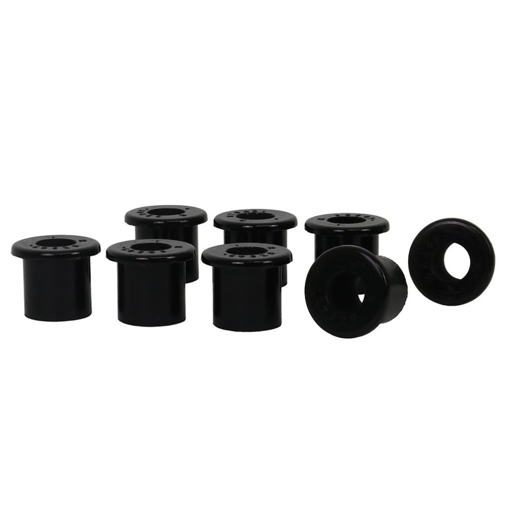 WHITELINE W72849 Rear Leaf Spring - Rear Eye/Shackle Bushing Kit for Holden Crewman/One tonner VY, VZ Photo-0