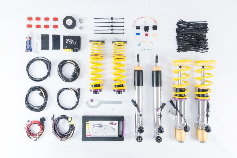 KW 39020042 Coilover Kit INOX DDC ECU BMW M2, M2 Competition (F87); (M3) 03/16- Photo-1