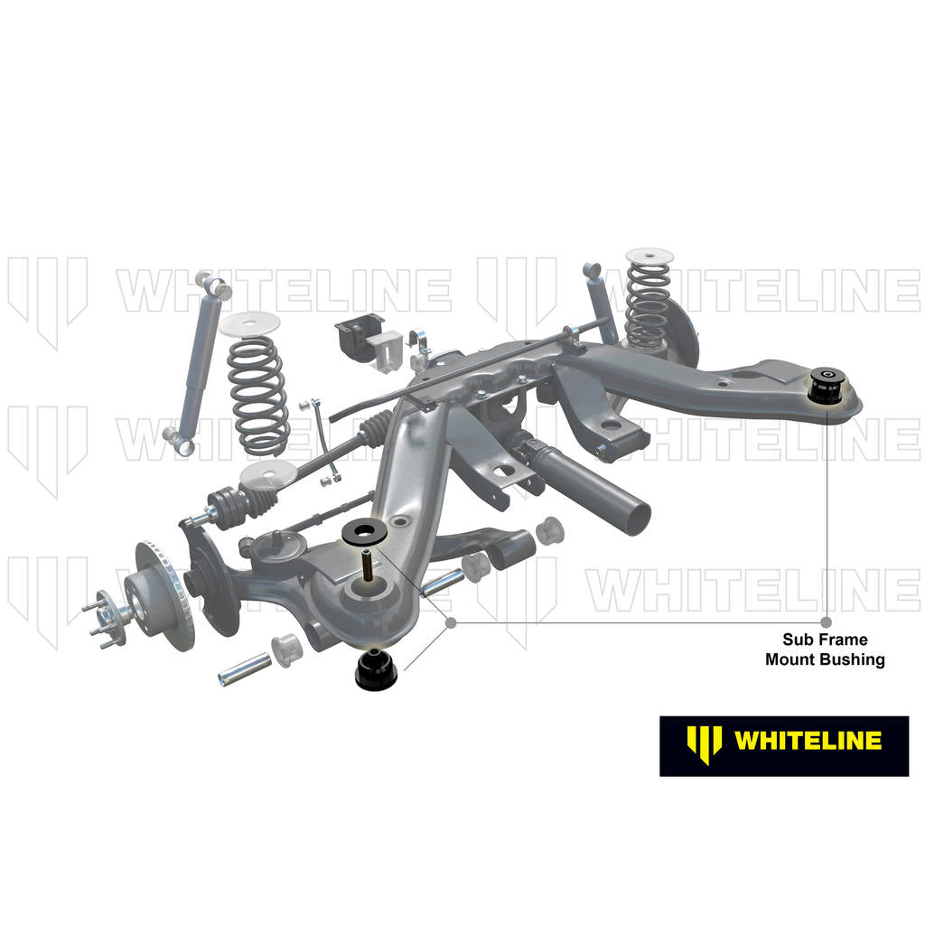 WHITELINE W92962 Rear Subframe - Bushing Kit for Nissan Skyline R30 Photo-1