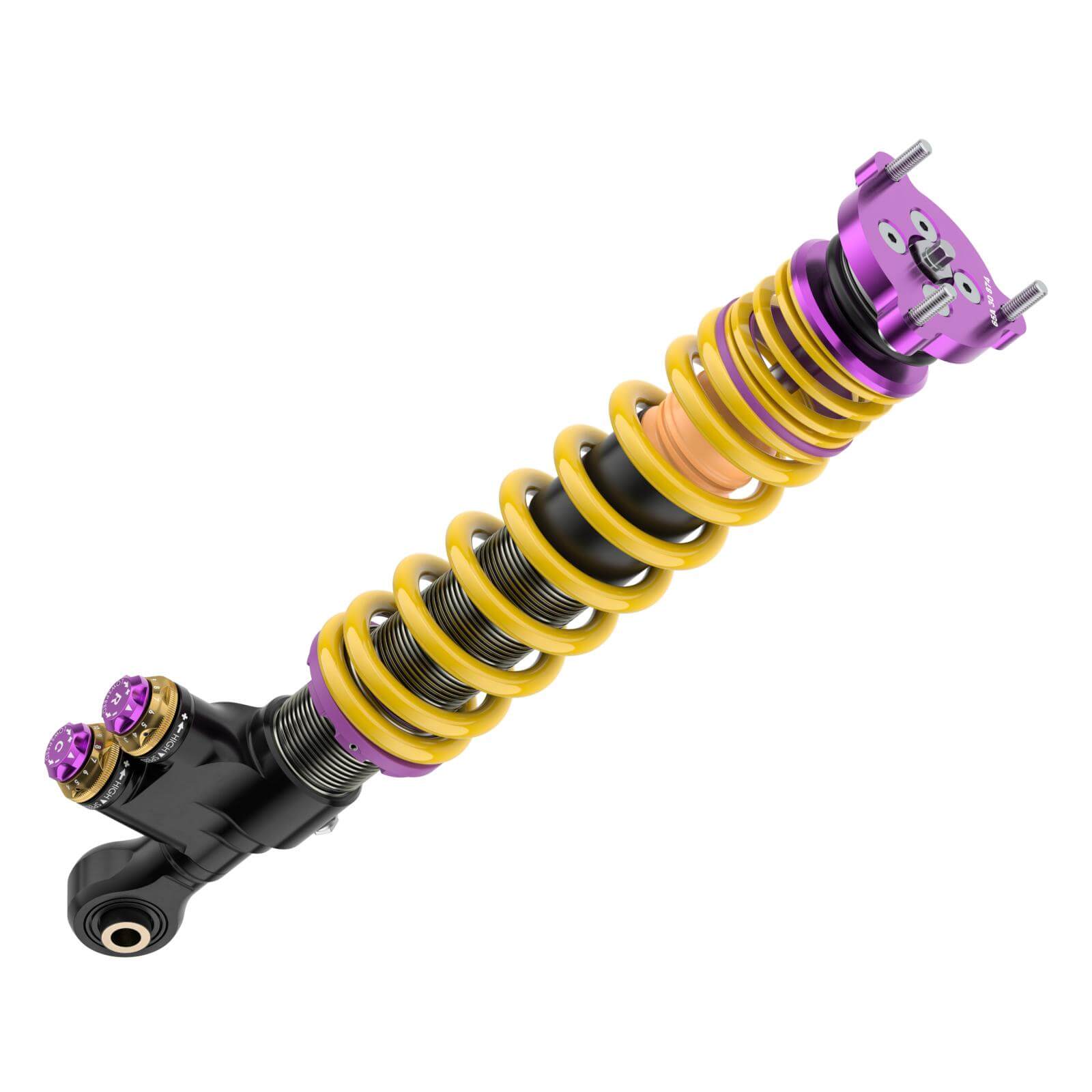 KW 3090171093 V5 Clubsport coilover kit without serial lift Porsche 911 GT3 Type 992 Photo-2