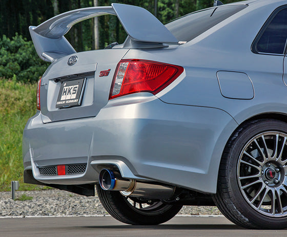 HKS 31008-BF003 Exhaust system HiPower SUBARU IMPREZA 2007-2014 Photo-0