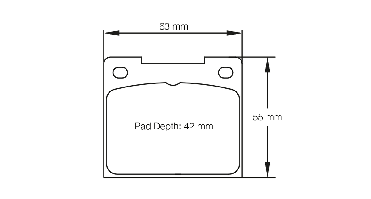 PAGID 3102-RSH3 Rear Brake Pads for AUDI RS3 LMS TCR (race car) / TOYOTA GT86 2.0 GT R3 Rally / Alcon R type D42 Photo-0
