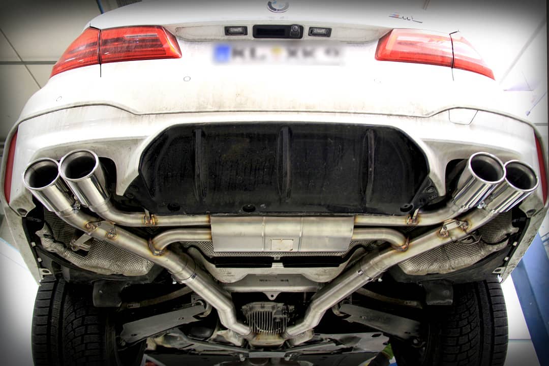 TUBI STYLE TSBLK094.025.A BMW M5 F90 BLACK TIP (1 pc) Photo-0