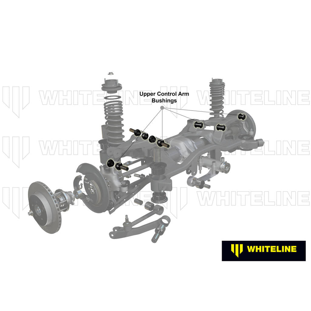 WHITELINE W63485 Rear Control Arm Upper - Bushing Kit for Nissan Dualis, Juke, X-Trail/Renault Kangoo, Koleos Photo-1