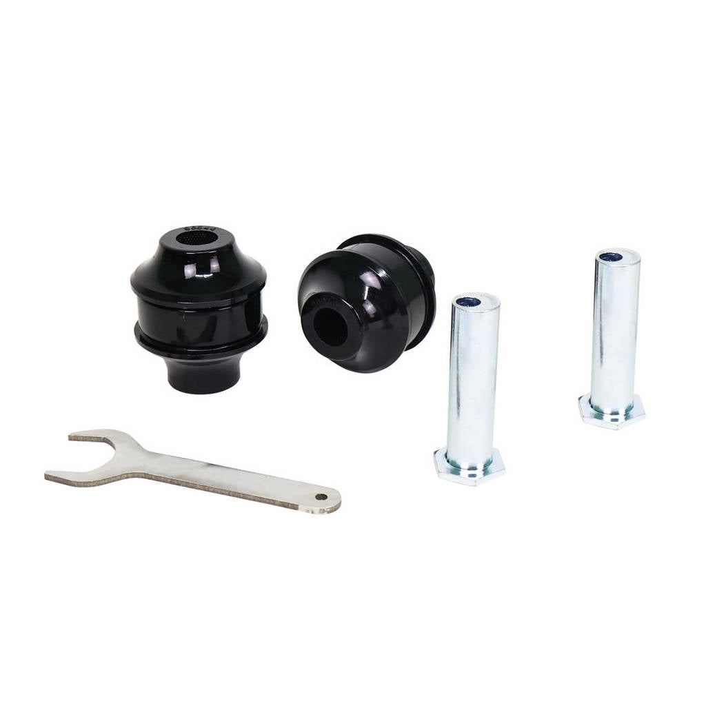 WHITELINE KCA473 Front Radius Arm Lower - Bushing Double Offset Caster Kit for BMW 1, 2, 3/4 Series Photo-0