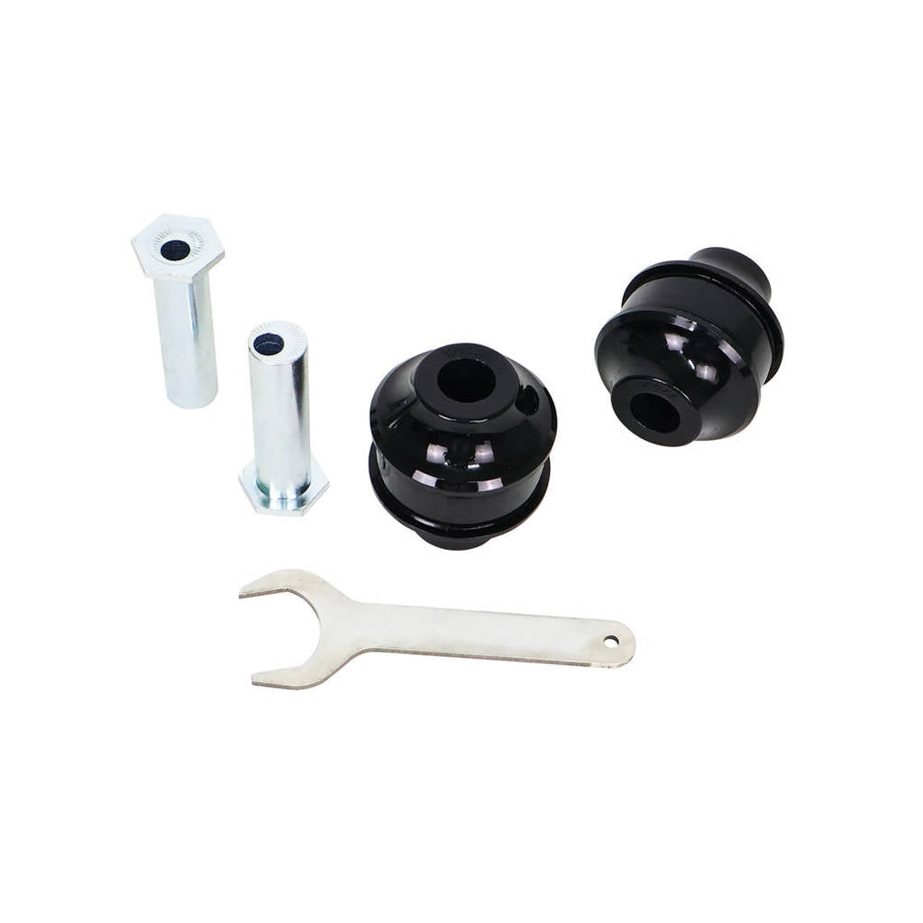 WHITELINE KCA473 Front Radius Arm Lower - Bushing Double Offset Caster Kit for BMW 1, 2, 3/4 Series Photo-3
