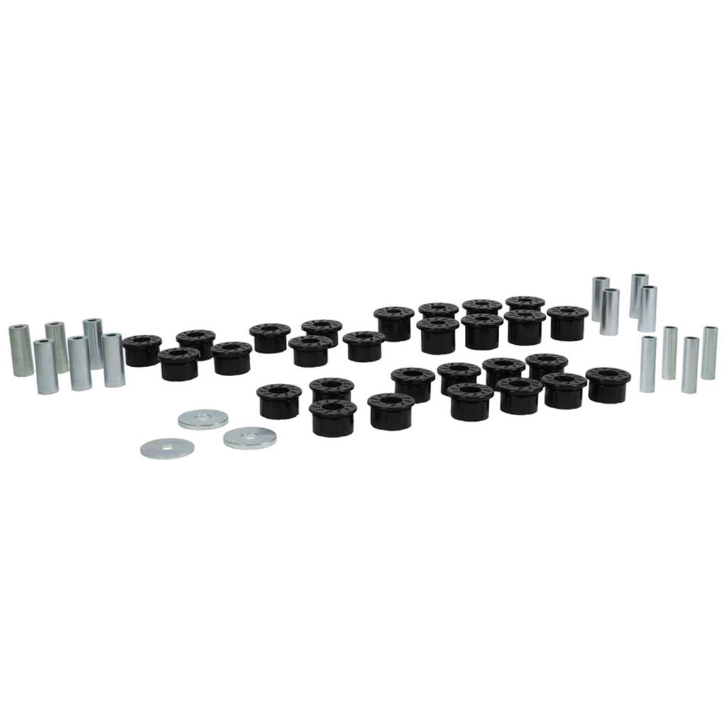 WHITELINE WEK099 Rear Control Arm Bushing Kit - Upper/Lower for Mazda MX5 Miata NA NB Photo-0