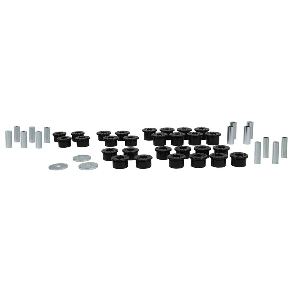WHITELINE WEK099 Rear Control Arm Bushing Kit - Upper/Lower for Mazda MX5 Miata NA NB Photo-1