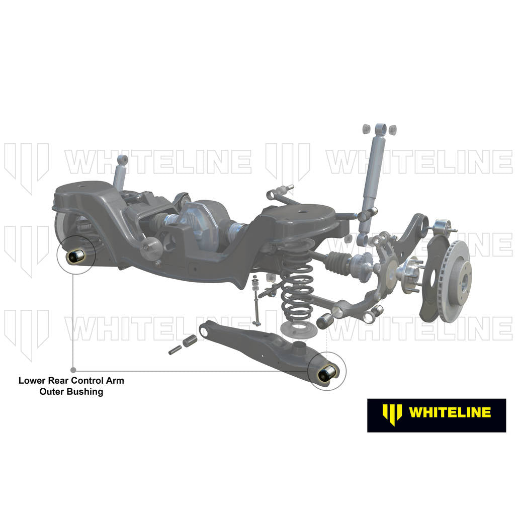 WHITELINE W63576 Control Arm Bushing - Lower Rear Outer Photo-1