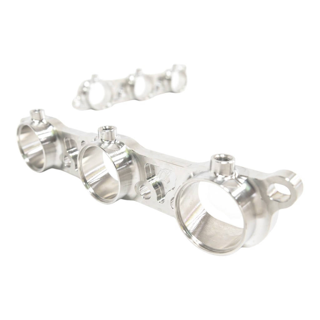 AMS ALP.07.14.0015-1 Billet Exhaust Manifold Flange Kit for NISSAN GT-R (R35) Photo-0