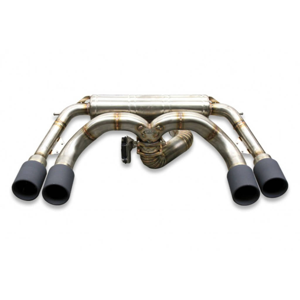 TUBI STYLE TSBMWM2C16.001.AV BMW M2 F87 REAR EXHAUST w OE ELECTRIC VALVE Photo-1