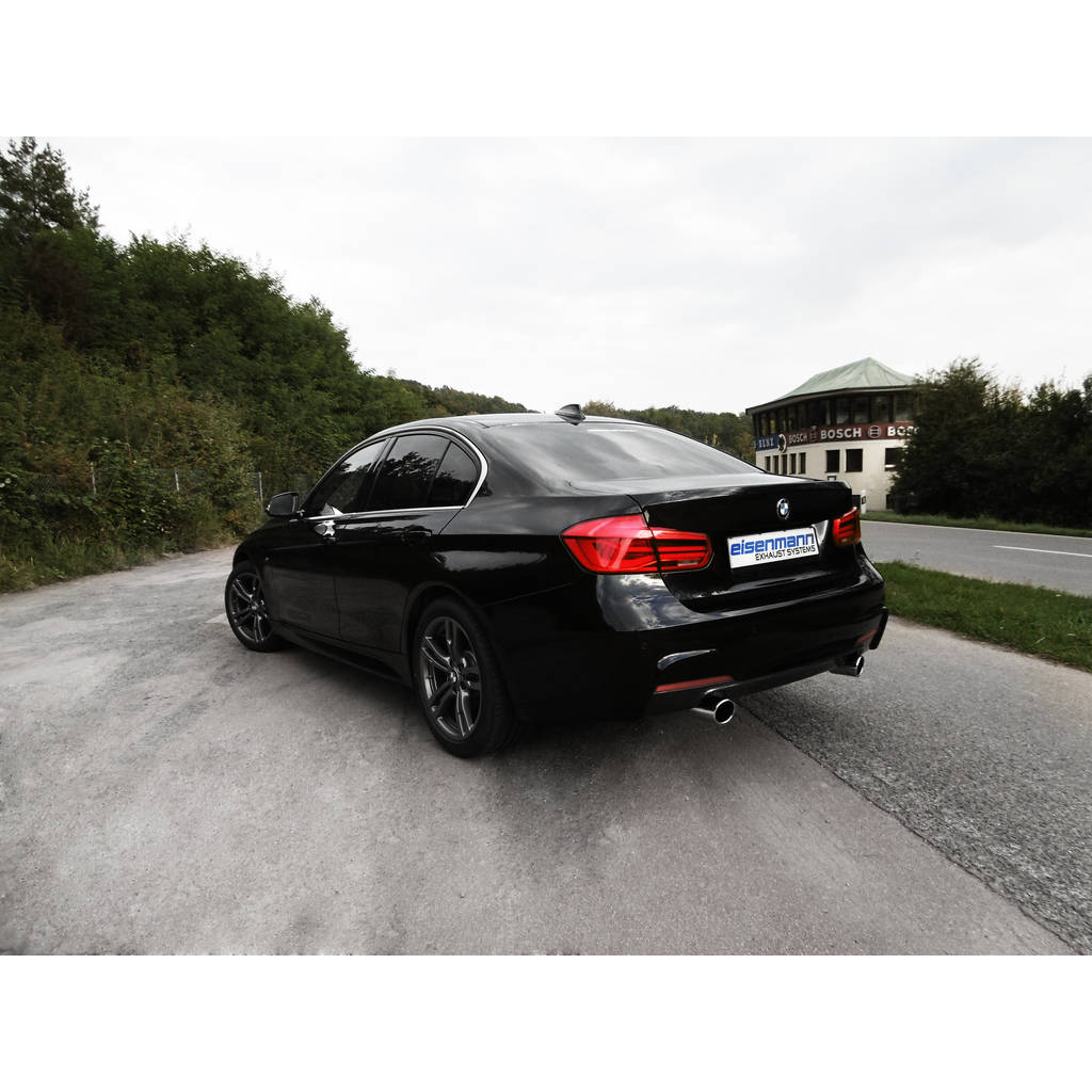 EISENMANN B5458,20762_430I_LCI_GC Rear Muffler with Valvetronic 2x Ø76mm BMW F36 B48 Gran Coupe 430i & 430i xDrive Photo-0