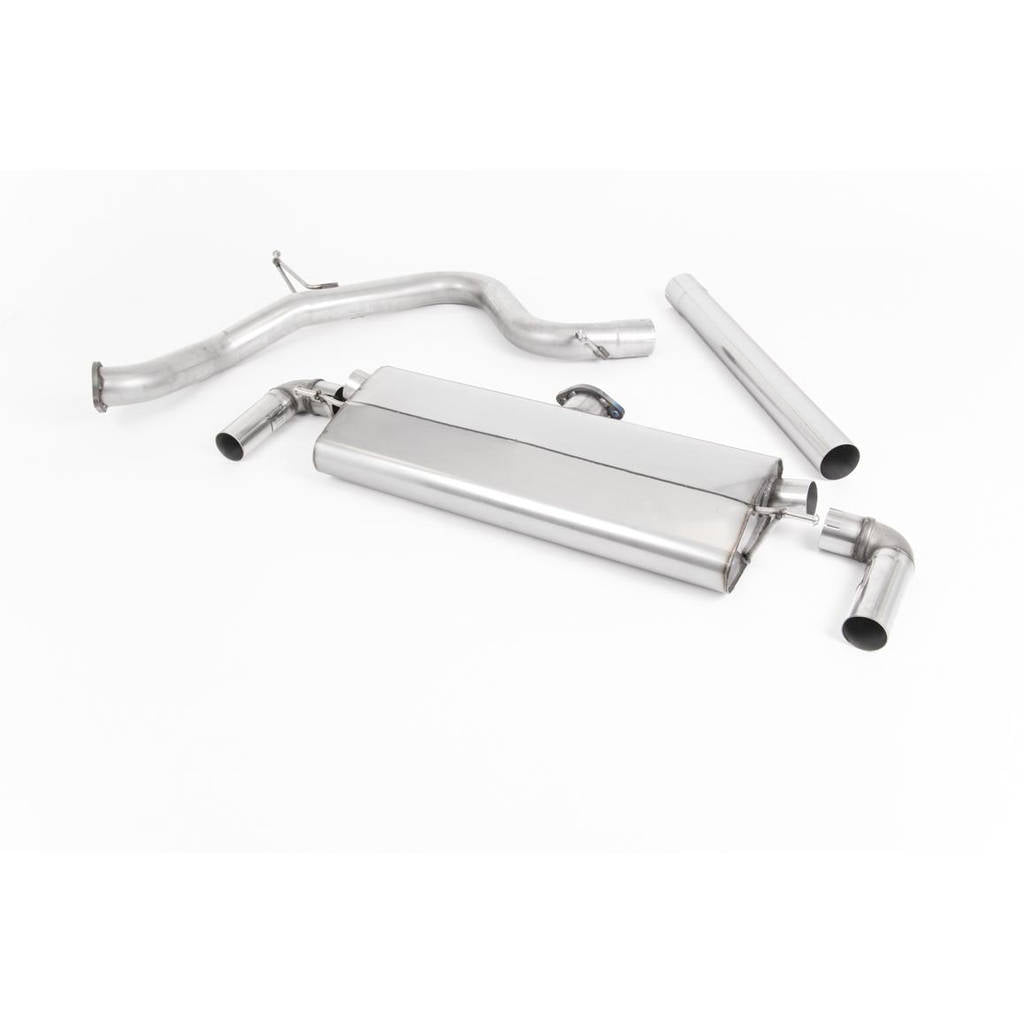 MILLTEK SSXSE216 Cat-back 152x76mm Oval SEAT Leon Cupra 290 3 & 5 Door Hatch Photo-0