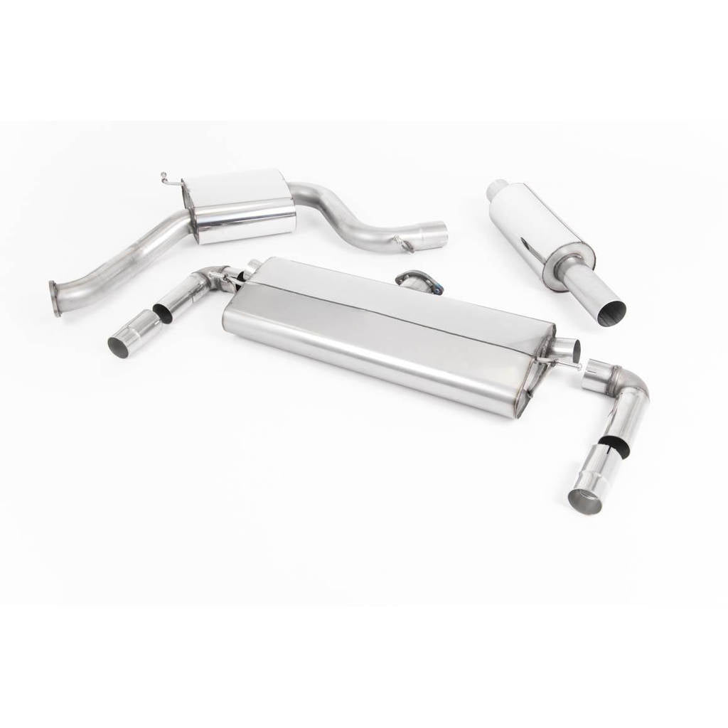 MILLTEK SSXSE208 Cat-back Twin 80mm GT80 SEAT Leon Cupra 300 2.0 TSI Photo-0