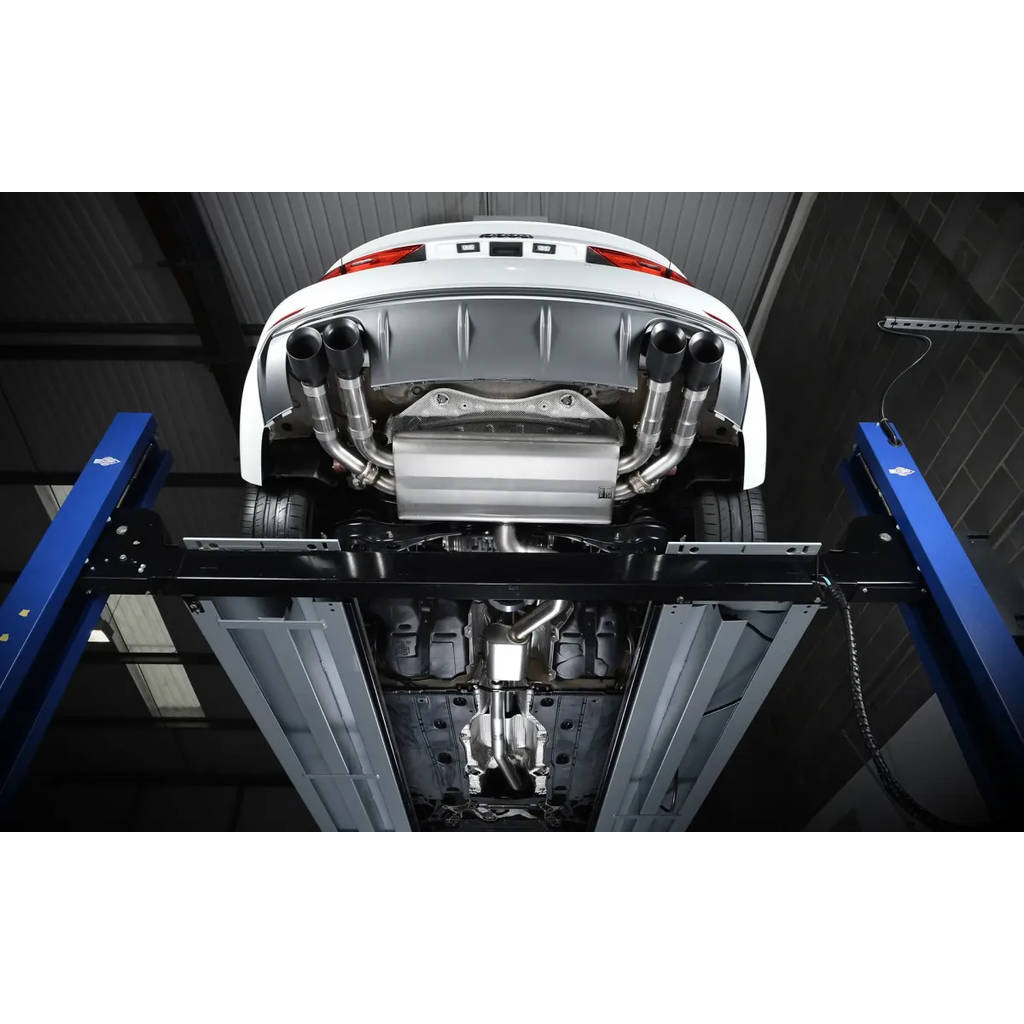 MILLTEK SSXAU786 Cat-back Quad 100mm GT100 AUDI S3 2.0 TFSI quattro Saloon & Cabrio 8V.2 Photo-2