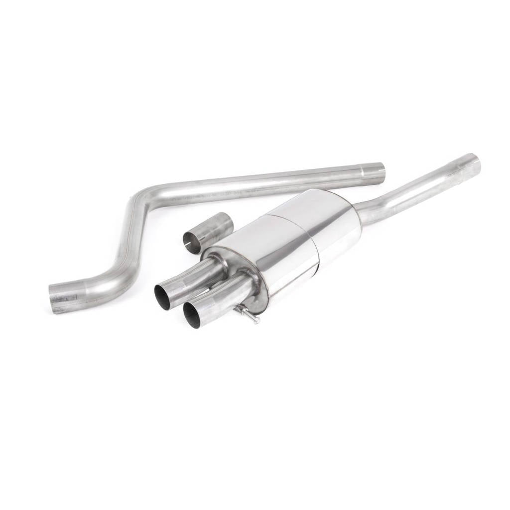 MILLTEK SSXVW502 Cat-back Twin 90mm GT90 VW Polo GTI 2.0 TSI GPF/OPF Models Only Photo-0