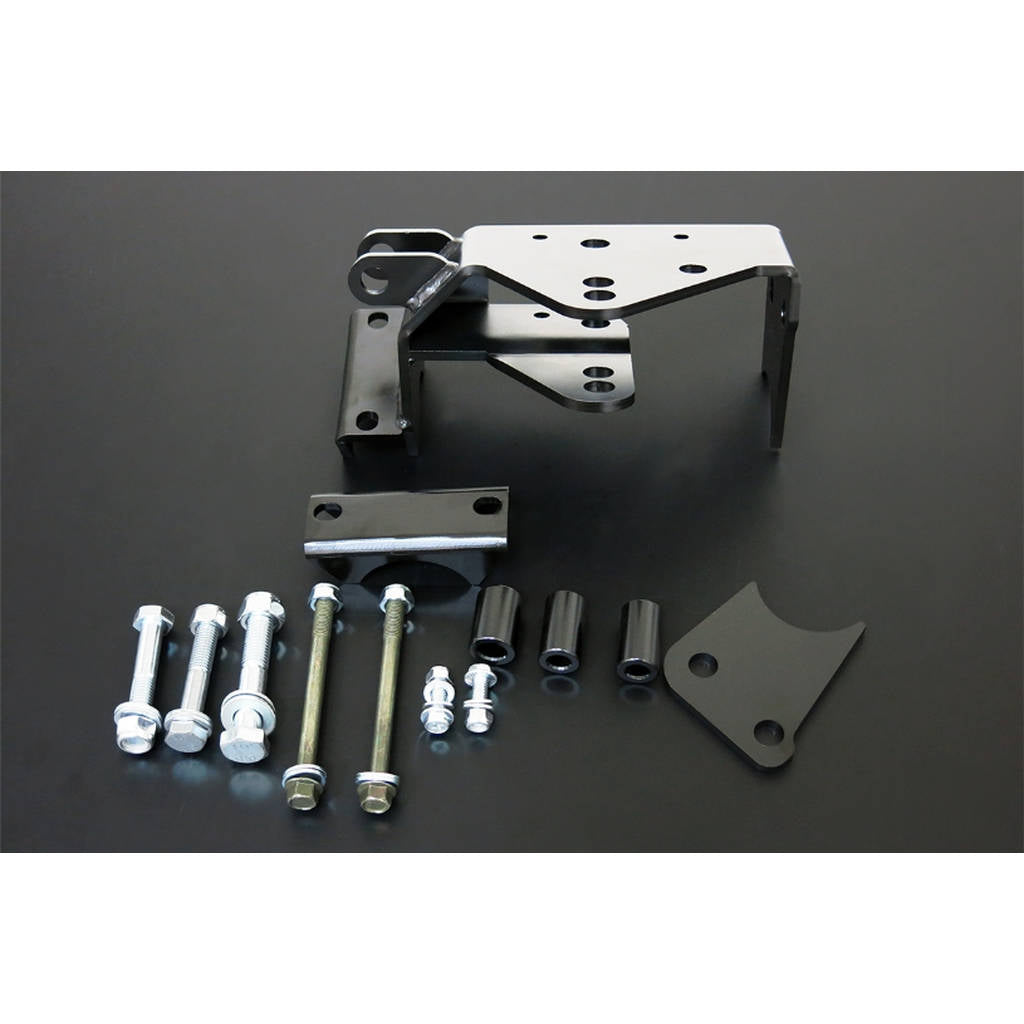 HARDRACE Q0482 JEEP WRANGLER '06-18 JK FRONT TRACK BAR RELOCATION BRACKET - LIFT 4 INCHES - 3PCS/SET Photo-0