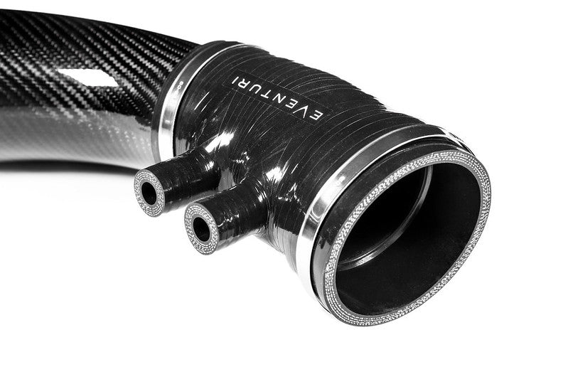 EVENTURI EVE-FK2-CF-MAF MAF-Tube and Silicone Hose (Carbon) for HONDA Civic Type R (FK2) Photo-1
