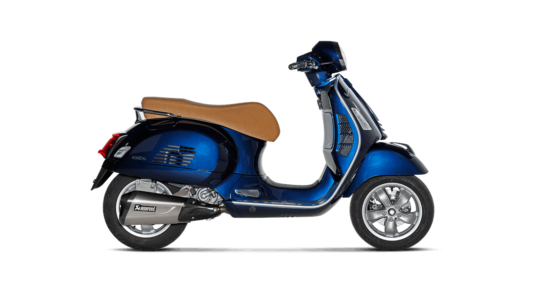 AKRAPOVIC S-VE3SO11-ZDFSS Slip-on Line (SS) VESPA GTS 300 / SEI GIORNI / HPE 2021 Photo-0