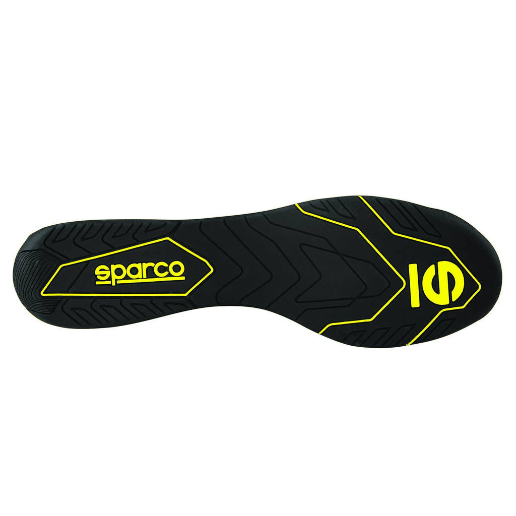 SPARCO 00126946NRGF K-POLE Karting Shoes, Black/Yellow, Size 46 Photo-3